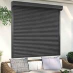 vidaXL Rolluik 160x150 cm aluminium antracietkleurig, Doe-het-zelf en Bouw, Verzenden, Nieuw