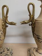 Chandelier (2) - Bronze, Marbre - Candélabres Empire