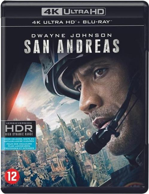 San Andreas 4K (blu-ray nieuw), CD & DVD, Blu-ray, Enlèvement ou Envoi