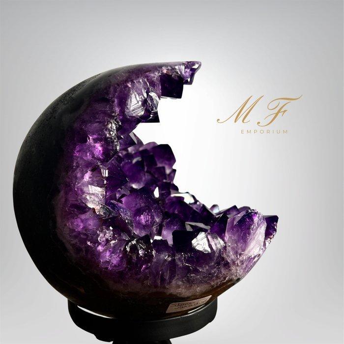 8,7KG - Sphère exceptionnelle en Améthyste pacman AAAA Bol -, Collections, Minéraux & Fossiles