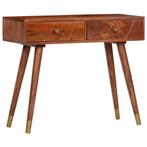 vidaXL Wandtafel 90x35x76 cm massief acaciahout, Huis en Inrichting, Tafels | Bijzettafels, Verzenden, Nieuw