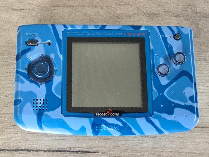 SNK - Neo Geo Pocket Color edition Aqua Blue -, Games en Spelcomputers, Spelcomputers | Overige Accessoires