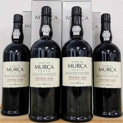 2020 Caves Murça - Vintage Port -  Porto  - 4 Bouteilles, Verzamelen, Wijnen