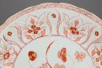 Assiette Polylobee - Rouge de Fer - Dorure - Porcelaine -
