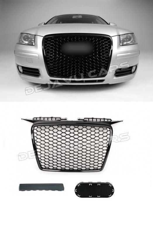 RS3 Look Front Grill voor Audi A3 8P / S line (2005-2008), Autos : Divers, Tuning & Styling, Enlèvement ou Envoi