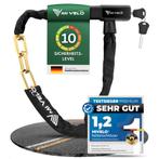 2dekans | MIVELO - Fietsslot Kettingslot - 100 cm Lang & 8, Fietsen en Brommers, Ophalen of Verzenden, Nieuw