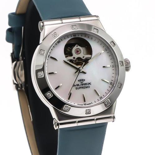 Murex - SUPREMO Automatic Diamond - MUA652-SL-D-7 - Zonder, Handtassen en Accessoires, Horloges | Heren