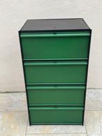 Secretaire - Metaal - kast met klepdeuren, Antiek en Kunst