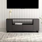 vidaXL Tv-meubel 120x35x48 cm bewerkt hout grijs, Verzenden
