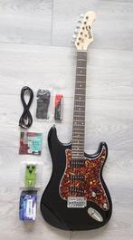 RockJam - Strat Electric Guitar Set + Effect - - Elektrische
