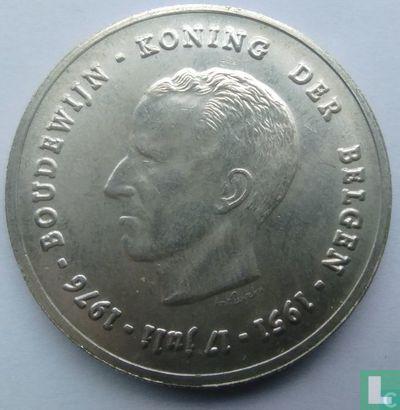 België 250 francs 1976 (NLD - grote B) 25 years Reign of.., Postzegels en Munten, Munten | België, Losse munt, Goud, Zilver, Verzenden