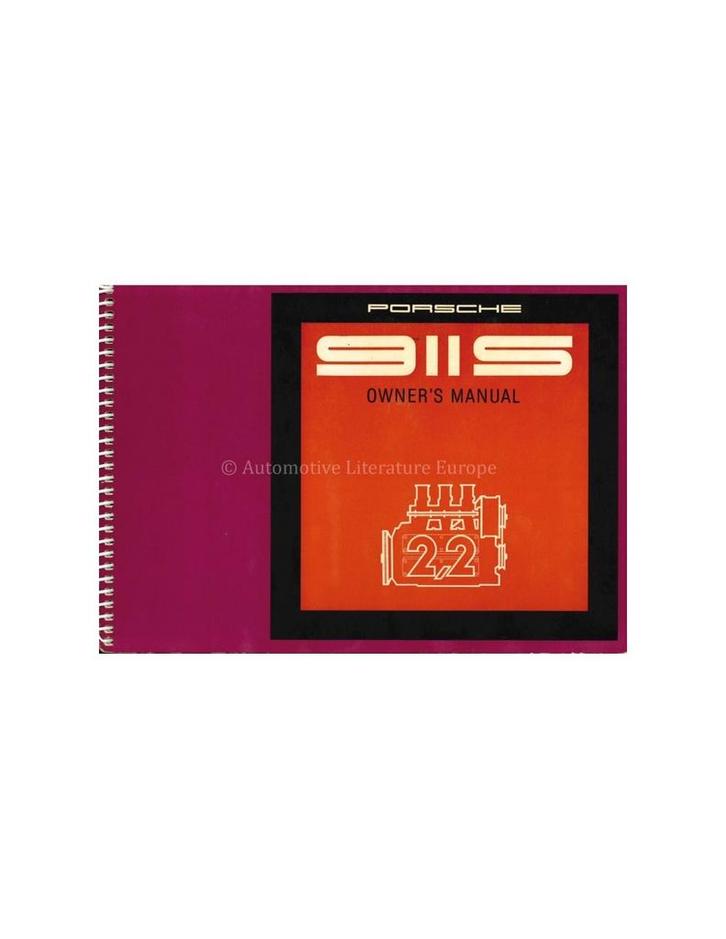 1970 PORSCHE 911 S INSTRUCTIEBOEKJE DUITS, Autos : Divers, Modes d'emploi & Notices d'utilisation, Enlèvement ou Envoi