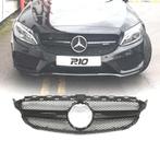 GRILLE MERCEDES W205 14-18 LOOK AMG C63 CAMÉRA NOIR BRILLANT, Verzenden, Nieuw