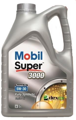 Mobil Super 3000 Formula D1 5W30 5 Liter, Autos : Divers, Produits d'entretien, Enlèvement ou Envoi