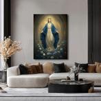 Canvas Fit - Alberto Ricardo - “Reina entre Rosas: La Virgen, Antiek en Kunst