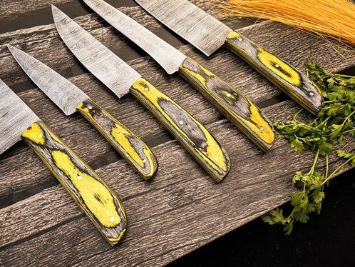Smoked Blades - Keukenmes - Chefs knife - 4043 & 15N20, Antiek en Kunst, Antiek | Keukengerei