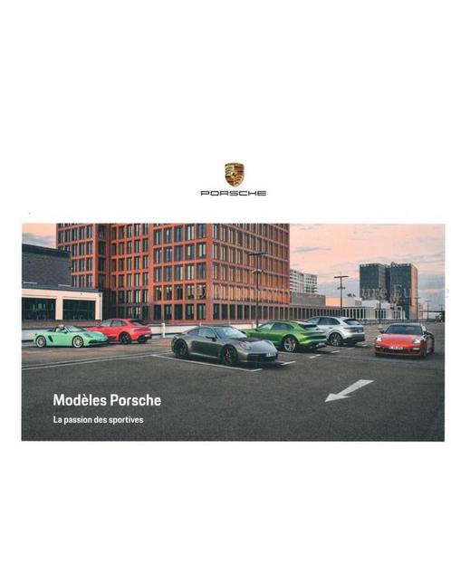 2023 PORSCHE PROGRAMMA BROCHURE FRANS, Boeken, Auto's | Folders en Tijdschriften