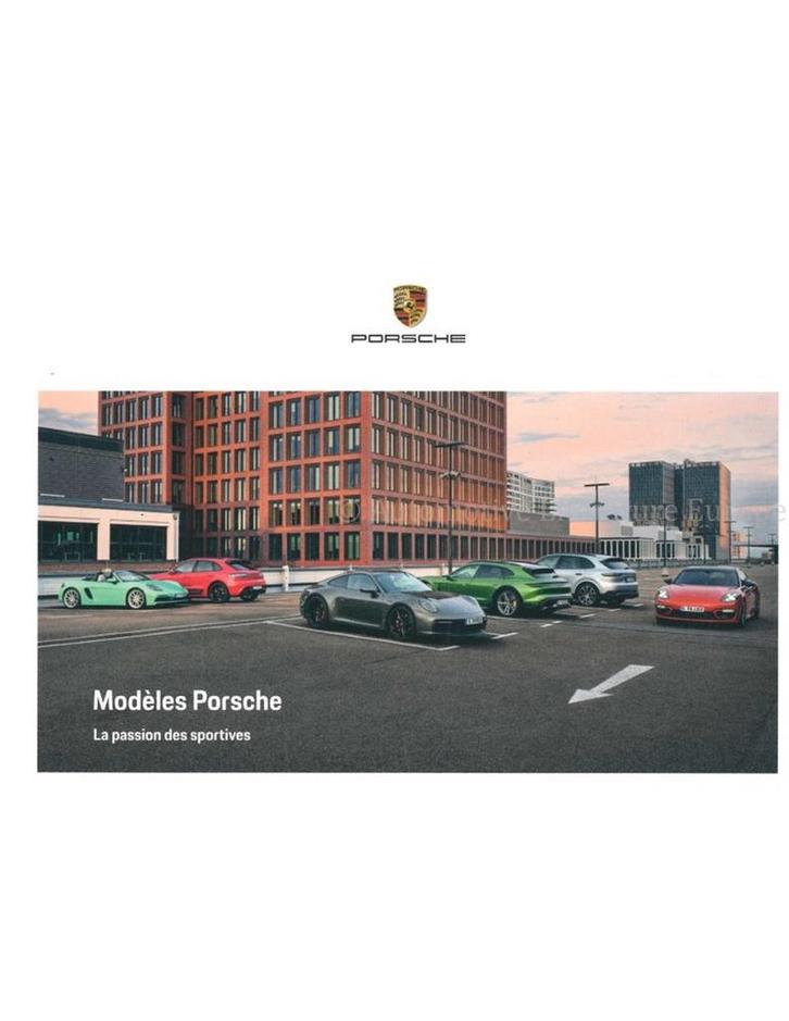 2023 PORSCHE PROGRAMMA BROCHURE FRANS, Livres, Autos | Brochures & Magazines