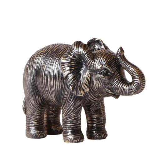 Kolibri Home | Ornament - Decoratie beeld Elephant - Black, Maison & Meubles, Accessoires pour la Maison | Autre