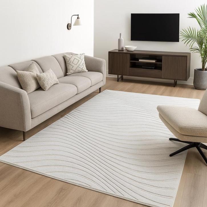 Vloerkleed Wave - 200 x 290 cm, Huis en Inrichting, Stoffering | Tapijten en Vloerkleden, Nieuw, Verzenden