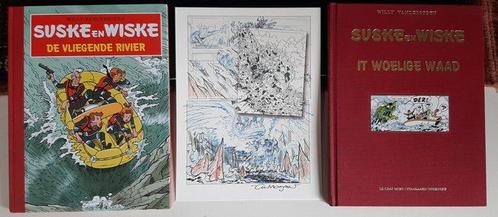 Suske en Wiske - De Vliegende Rivier met gesigneerde prent +, Livres, BD