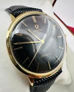 Omega - Geneve - 14k Gold - Black Gilt Dial- cal. 601 - ref., Nieuw