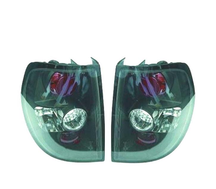 Feux Arrière Pour Volkswagen Vw Fox, 05-11 Fond Noir, Autos : Pièces & Accessoires, Éclairage, Envoi