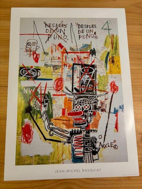 Jean-Michel Basquiat - After Puño / 1987, Antiek en Kunst, Kunst | Tekeningen en Fotografie