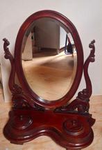 Miroir - Bois - Miroir de coiffeuse, Antiquités & Art