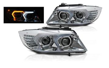 Full LED koplampen Chrome geschikt voor BMW E90 E91 beschikbaar voor biedingen