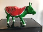 Figuur - Cow parade Cowparade “ Watermelon Cow “ medium in, Antiek en Kunst, Curiosa en Brocante