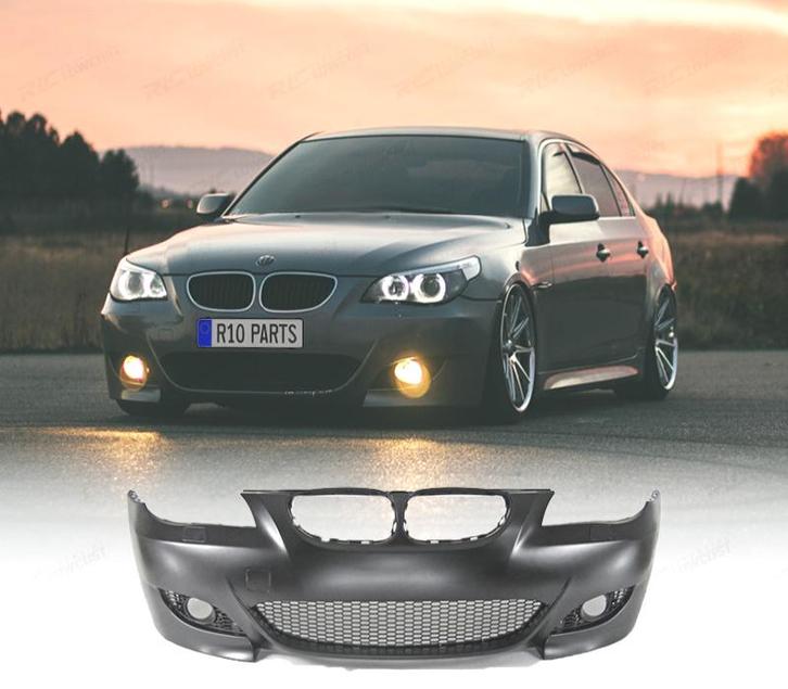 PARE CHOCS FRONTAL BMW E60 E61 03-10 LOOK M5 SRA, Autos : Pièces & Accessoires, Carrosserie & Tôlerie, Envoi