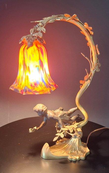 Tafellamp - Verguld brons, Antiek en Kunst, Kunst | Designobjecten