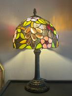 Buffet tafellamp - Glas-in-lood, Antiek en Kunst