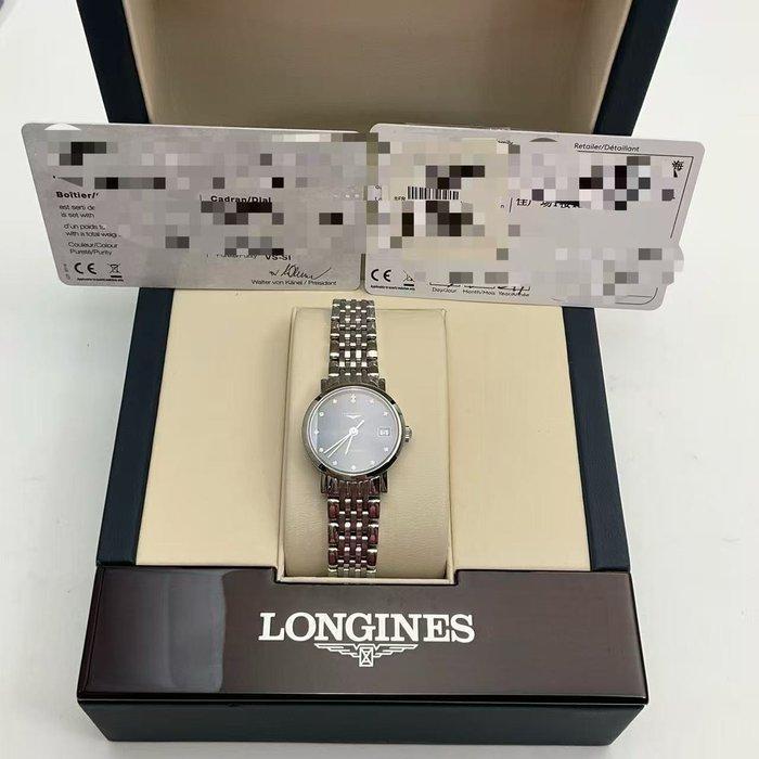 Longines - Elegant Collection - L4.309.4.97.6 - Femme -, Handtassen en Accessoires, Horloges | Antiek