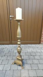 Kandelaar - Messing - met klauwvormige poten - 105 cm