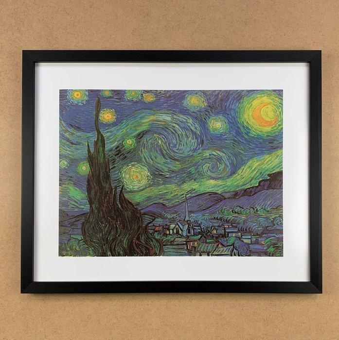 Vincent van Gogh (after) - The Starry Night 40x50cm in, Antiek en Kunst, Antiek | Overige Antiek