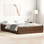 vidaXL Bedframe bruin eikenkleur 160x200 cm, Huis en Inrichting, Slaapkamer | Bedden, Verzenden, Nieuw