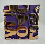 Karl Lagasse (1981) - Bronze (Purple) · No Reserve, Antiquités & Art, Art | Peinture | Moderne