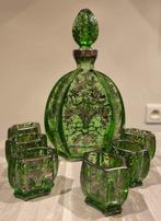 Drankservies - Verre vénitien Décor en argent - Glas - 1, Antiek en Kunst