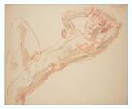 Joachim Weingart (1895 - 1942) - Nu couché, Antiek en Kunst, Kunst | Schilderijen | Klassiek