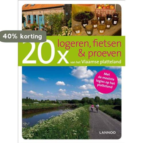 20x logeren fietsen en proeven van het Vlaamse platteland, Boeken, Reisgidsen, Gelezen, Verzenden