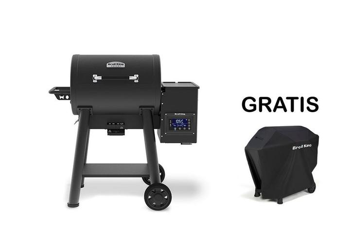 Broil King Crown Pelletbarbecue met GRATIS Hoes, Tuin en Terras, Houtskoolbarbecues, Nieuw, Met accessoires, Ophalen of Verzenden