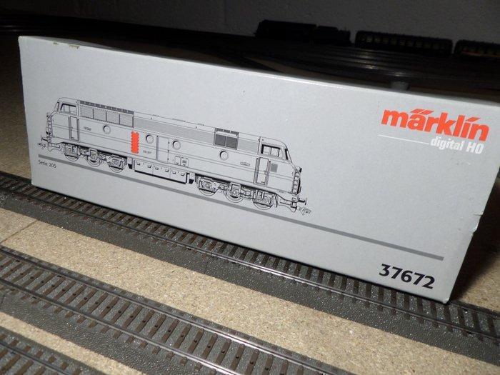 Märklin H0 - 37672 - Diesellocomotief (1) - Série 205 - NMBS, Hobby en Vrije tijd, Modeltreinen | H0