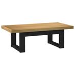 vidaXL Salontafel NOAIN U-vormige poten 120x60x40 cm massief, Huis en Inrichting, Verzenden, Nieuw