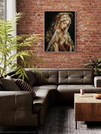 CARCANVAS_IT - Sicilian Madonna praying with rosario - 65 x