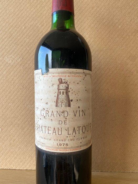 1975 Chateau Latour - Pauillac 1er Grand Cru Classé - 1 Fles, Collections, Vins