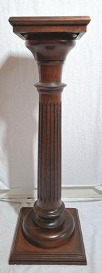 Plantentafel - Hout - Zuil