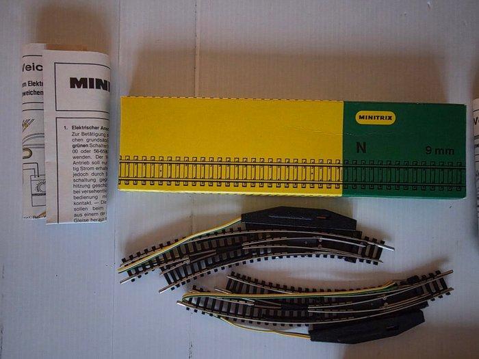Minitrix N - 4943/4944 - Modeltreinsporen (5), Hobby en Vrije tijd, Modeltreinen | N-Spoor
