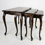 HKR - Set bijzettafels (3) - Hout - nest tafels